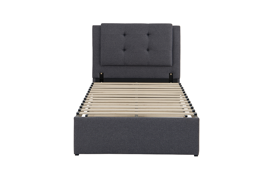 4212 Cadru de pat combinat multifuncțional tapițat cu pat supraetajat