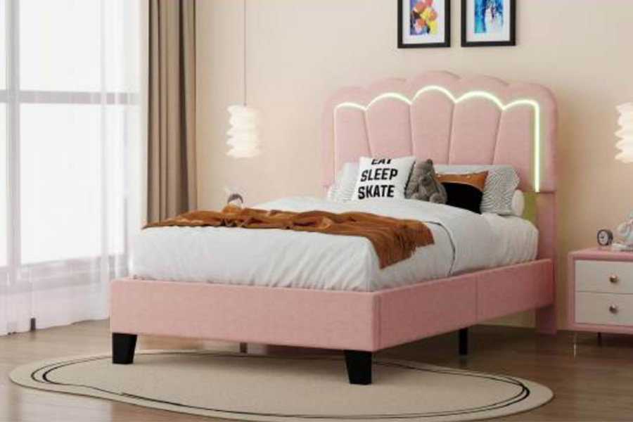 4544-1-3 Paturi prințesă Dreamy Petal pentru fetiță