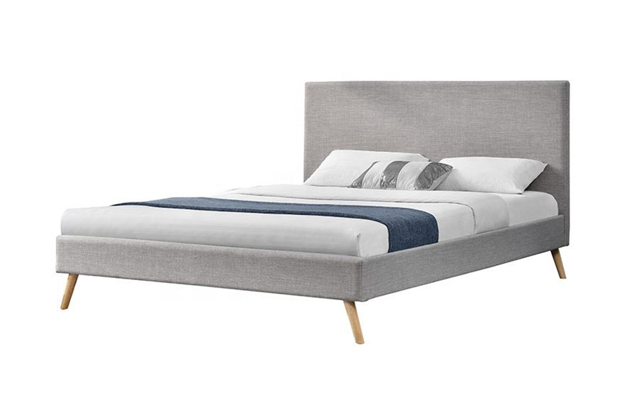 1281 Tăblie simplă din material textil Pat tapitat