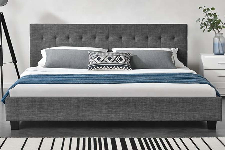 1257 Decor Stil Panou Modern Pat tapitat