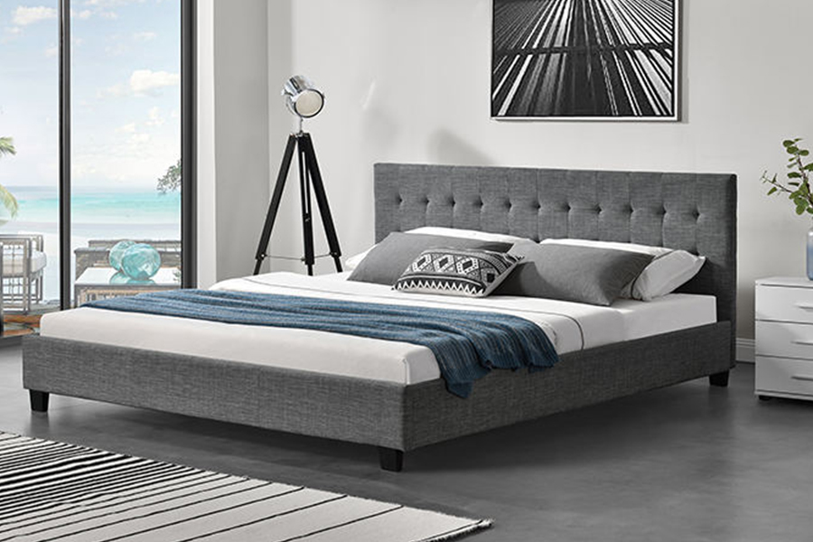 1257 Decor Stil Panou Modern Pat tapitat