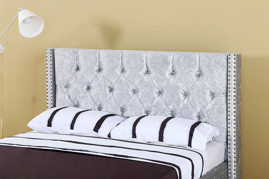 1357 Cadru din lemn material piele Pat tapitat