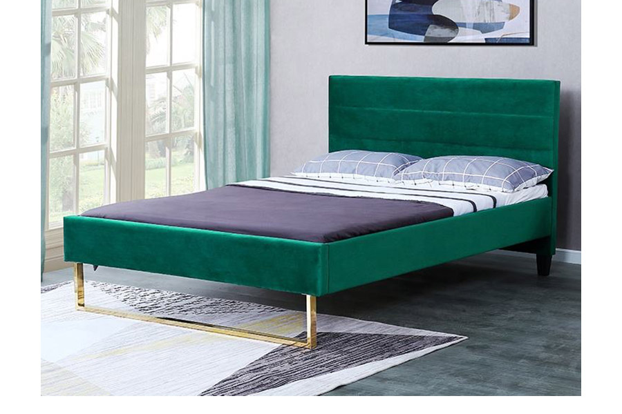 1347 Pat King Size de lux Pat tapitat cu design modern