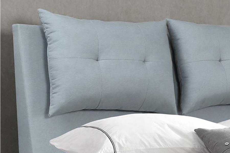 1503 Cadru de pernă Pat tapitat stil modern cu design MDF