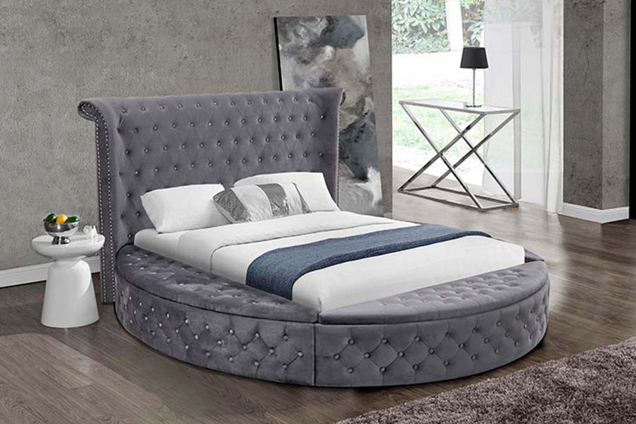 1611 Pat capitonat modern de lux Pat tapitat