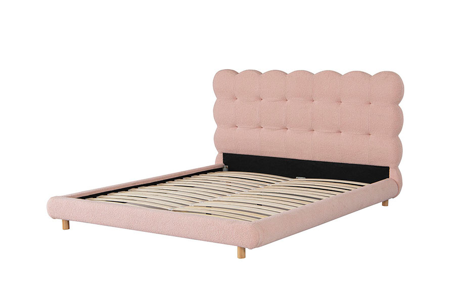 4134 Pat tapițat cu smocuri de lână Sherpa Design francez