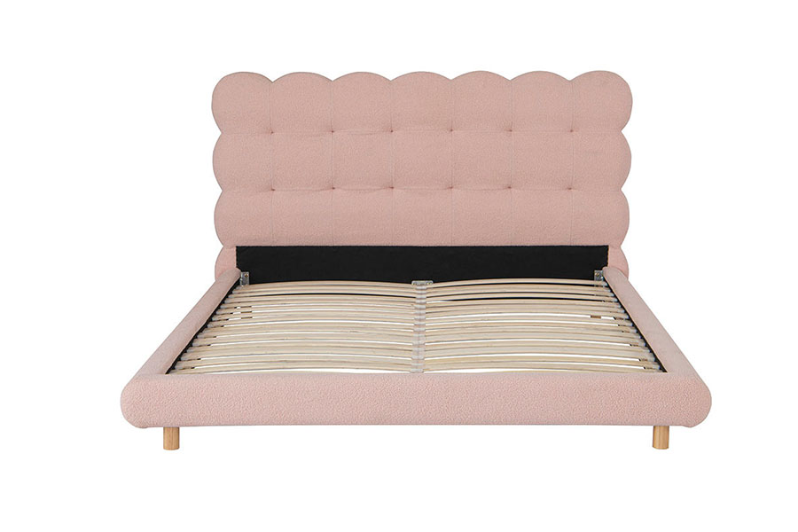 4134 Pat tapițat cu smocuri de lână Sherpa Design francez