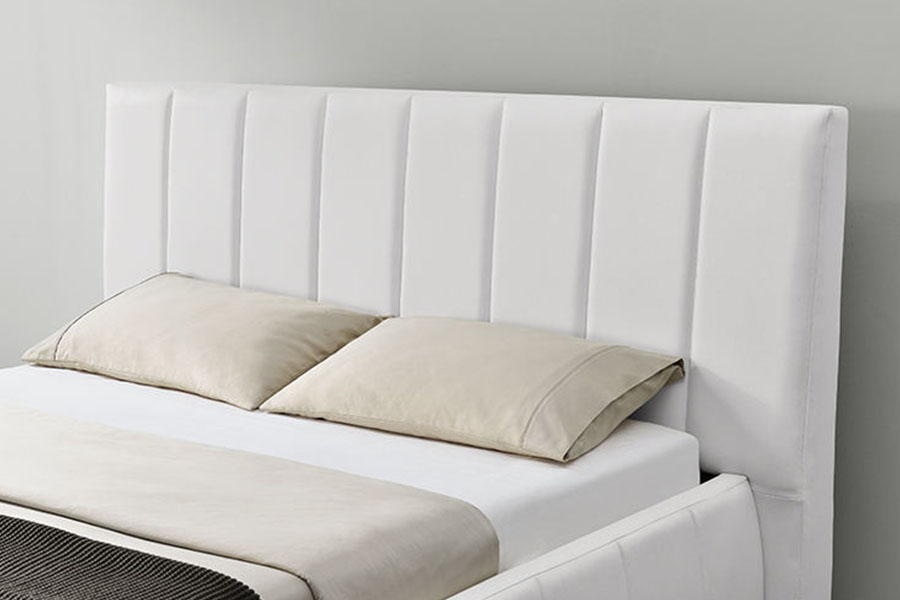 1238D Cadru pat tapitat king-size pentru sertar din piele PU europeană
