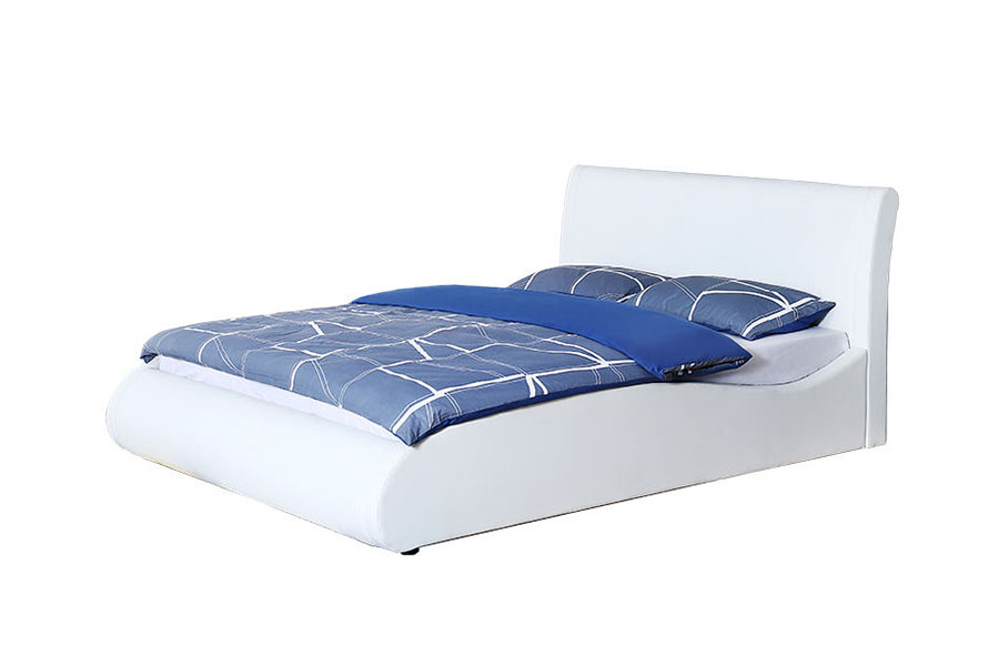 1280G Tăblie moale din piele artificială, cu ridicare pe gaz, cadru de depozitare pentru dormitor